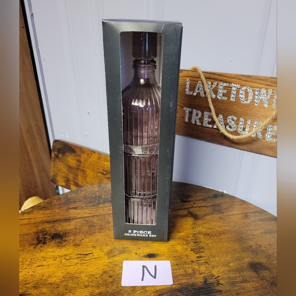 Mason Craft & More Purple Glass 3 piece drinkware set - Picture 7 of 9